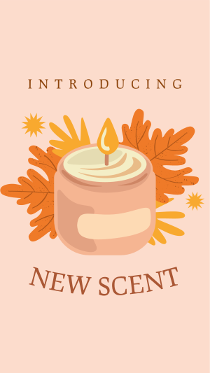 New Candle Scent Instagram story