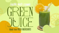 Fresh Healthy Drink Video Design