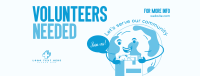 Humanitarian Community Volunteers Facebook Cover Design
