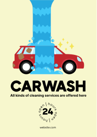 Carwash Services Flyer Image Preview