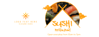 Sushi Dishes Facebook Cover Design