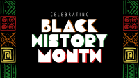 Black History Celebration Facebook Event Cover Design