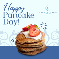 Strawberry Pancakes Instagram post Image Preview