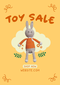 Stuffed Toy Sale Poster Image Preview