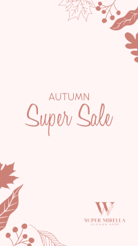Autumn Super Sale Facebook Story Image Preview