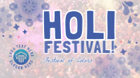 Mandala Holi Festival of Colors Animation Preview