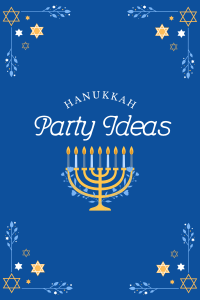Hannukah Celebration Pinterest Pin Image Preview