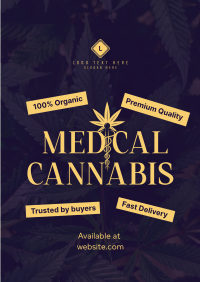 Trusted Medical Marijuana Flyer Design