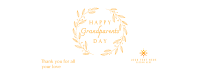 Elegant Classic Grandparents Day Facebook cover Image Preview