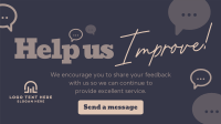 Bubbly Customer Feedback Video Image Preview