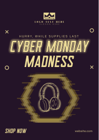 Gadget Cyber Monday Flyer Design