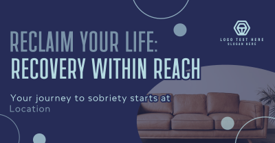 Peaceful Sobriety Support Group Facebook ad Image Preview