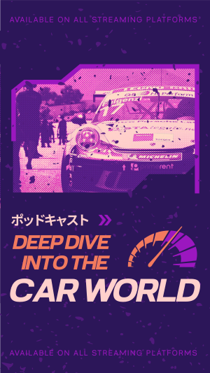 Car World Podcast Instagram story Image Preview