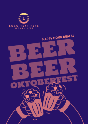 Oktoberfest Promo Poster Image Preview