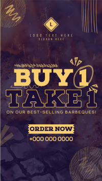Buy 1 Take 1 Barbeque TikTok video Image Preview