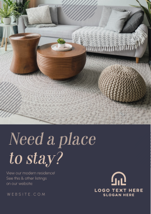 Cozy Place to Stay Poster Image Preview