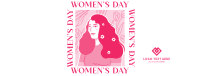 Women's Day Portrait Facebook Cover Design