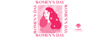 Women's Day Portrait Facebook cover Image Preview