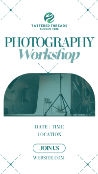 Minimalist Photography Workshop TikTok Video Image Preview