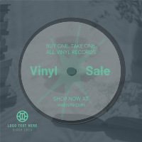 Vinyl Record Sale Instagram post Image Preview