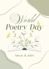 Art of Writing Poetry Poster Design