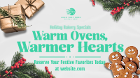 Rustic Holiday Bakery Specials Animation Preview