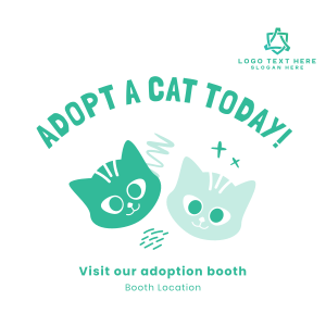 Adopt A Cat Today Instagram post Image Preview
