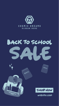 Back to School Sale Facebook story Image Preview