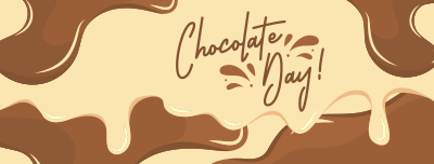 Chocolatey Puddles Facebook cover Image Preview