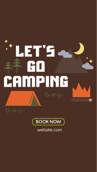Camp Out Instagram Story Design
