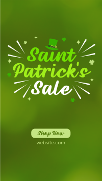 Quirky St. Patrick's Sale Facebook Story Image Preview