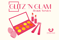 Glitz 'n Glamour Pinterest Cover Design