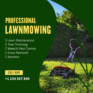 Lawnmowers for Hire Instagram post Image Preview