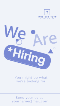 UX Recruitment TikTok video Image Preview