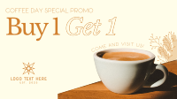 Smell of Coffee Promo Facebook Event Cover Design