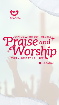 Praise & Worship Instagram story Image Preview