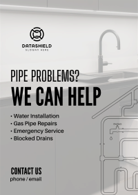 Your Plumbing Service Flyer Image Preview