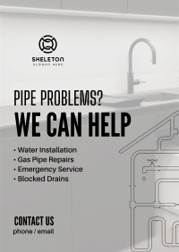 Your Plumbing Service Flyer Image Preview