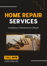 Simple Home Repair Service Poster Image Preview