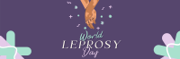 Celebrate Leprosy Day Twitter header (cover) Image Preview