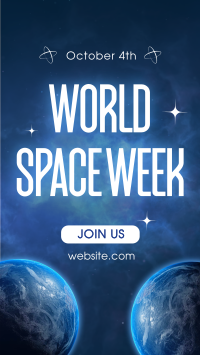 World Space Week Facebook Story Image Preview