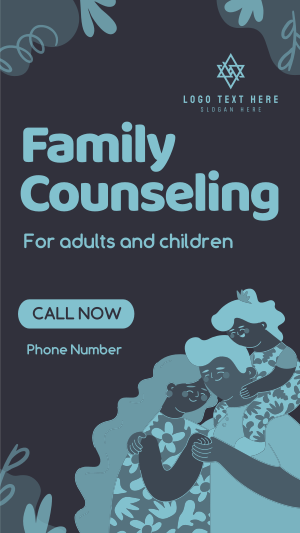 Quirky Family Counseling Service Instagram story Image Preview