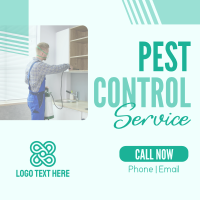 Professional Pest Control Linkedin Post Design