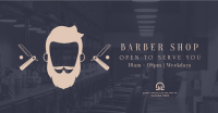 Barbershop Opening Facebook ad Image Preview