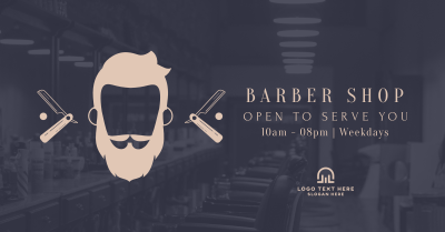 Barbershop Opening Facebook ad Image Preview