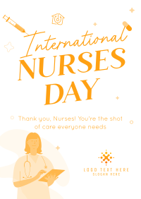 International Nurses Day Flyer Design