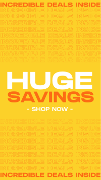 Repetitive Discount Deals Instagram Reel Image Preview