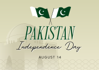 Celebrate Pakistan Independence Postcard Image Preview