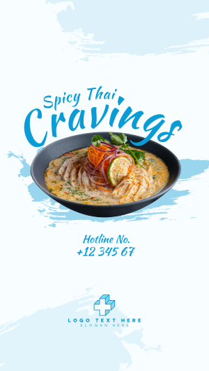Spicy Thai Cravings Facebook story Image Preview
