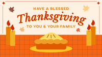 Blessed Thanksgiving Pie Animation Preview